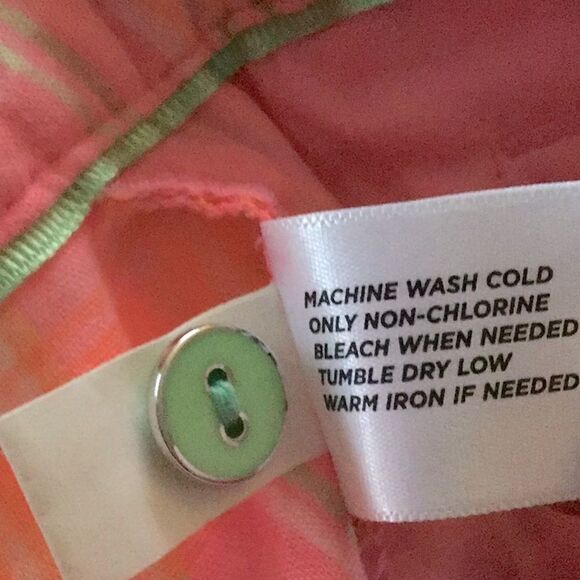 Lady Hagen Vibrant Pink Plaid Bermuda Shorts - Picture 12 of 13